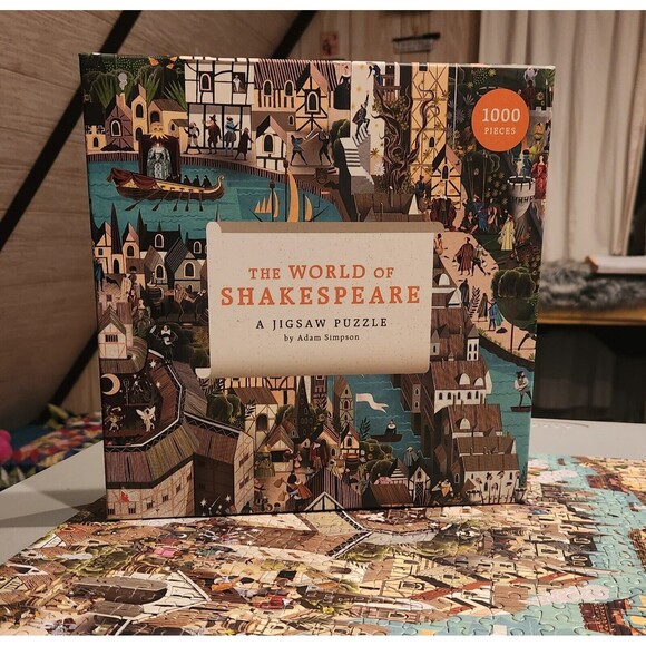 The World of Shakespeare by Adam Simpson 1000 Piece Jigsaw Puzzle - Picture 3 of 10